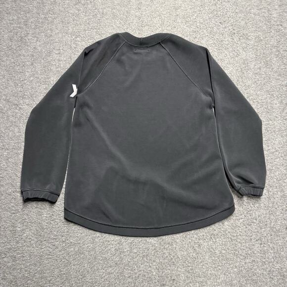 NUX Active Long Sleeve Workout Top Womens Medium Black Modal Stretch Yoga - Picture 4 of 6